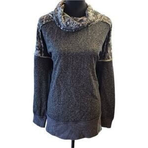 ODDI Gray Cowl Neck Women's‎ Sweater 2X